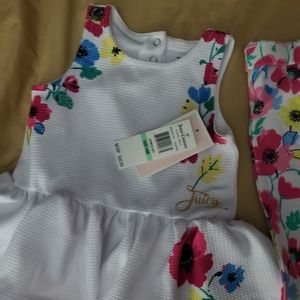 Baby girls 2 piece tunic set